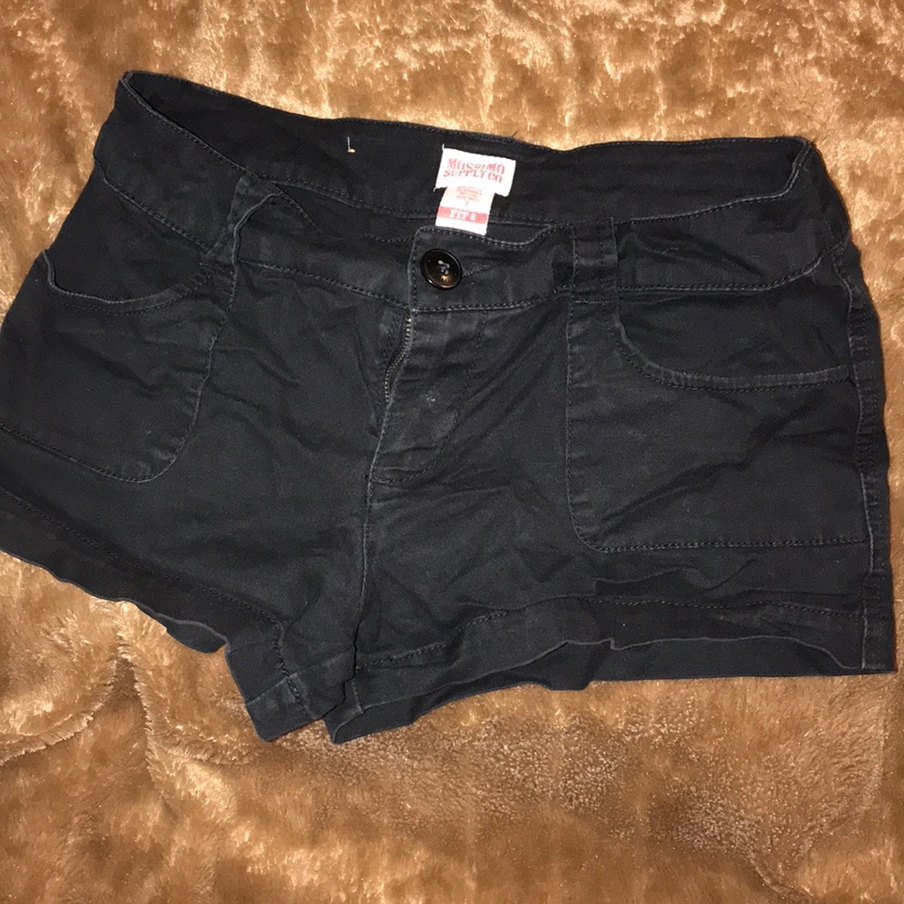 Black shorts
